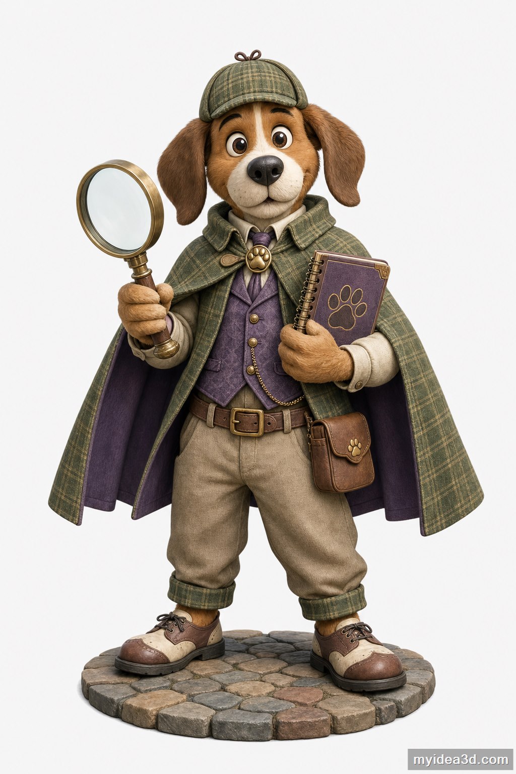 Comic Dog Detective - front