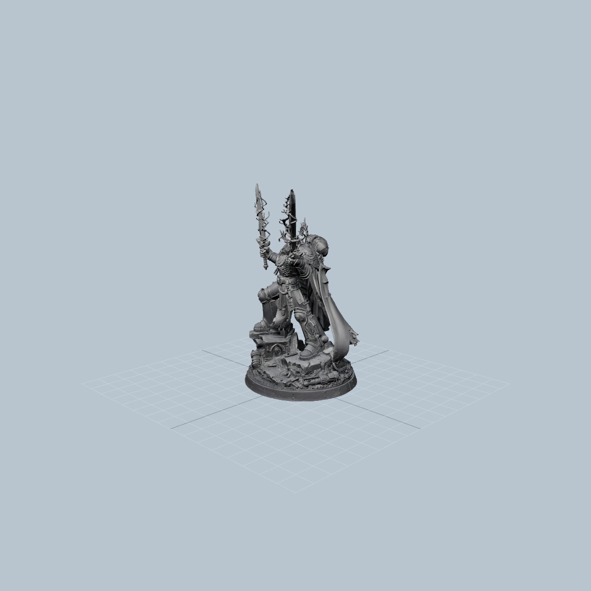 Heroic Ultramarines Captain – model 37