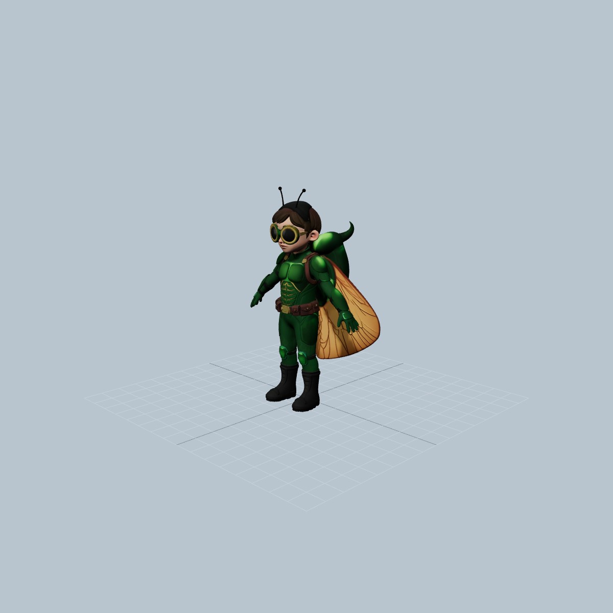 Bug-Power Rooftop Hero